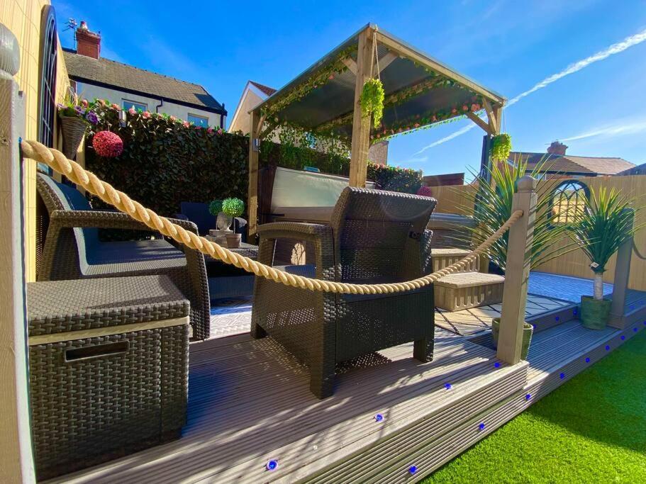 New…The Hottub House Blackpool Pleasure Beach Esterno foto