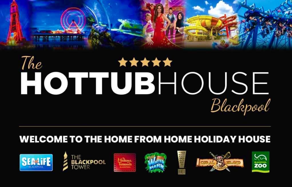 New…The Hottub House Blackpool Pleasure Beach Esterno foto